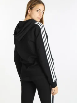 Adidas Felpa donna con zip e cappuccio