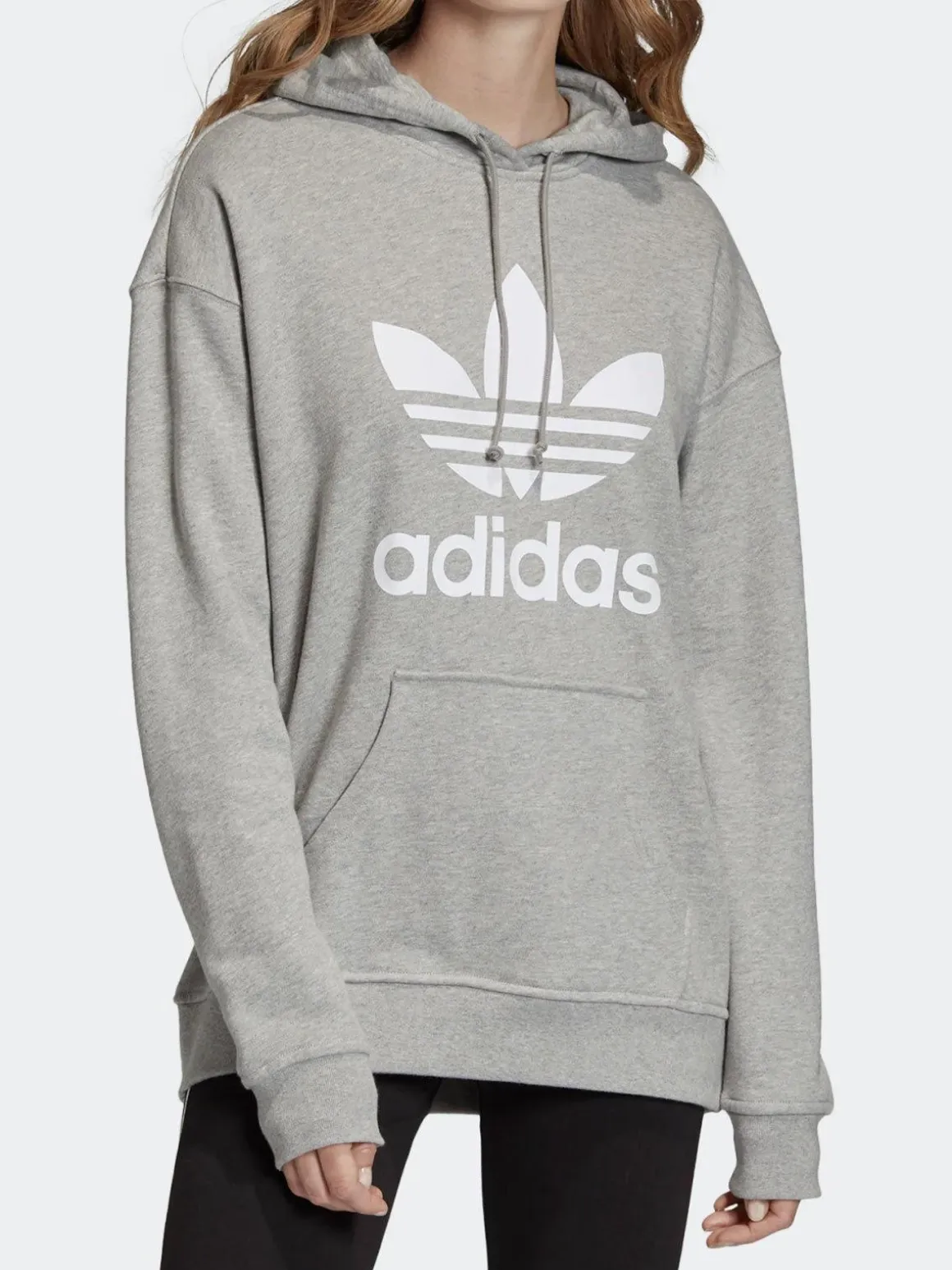 Adidas Trefoil Hoodie FM3304 Felpa con cappuccio