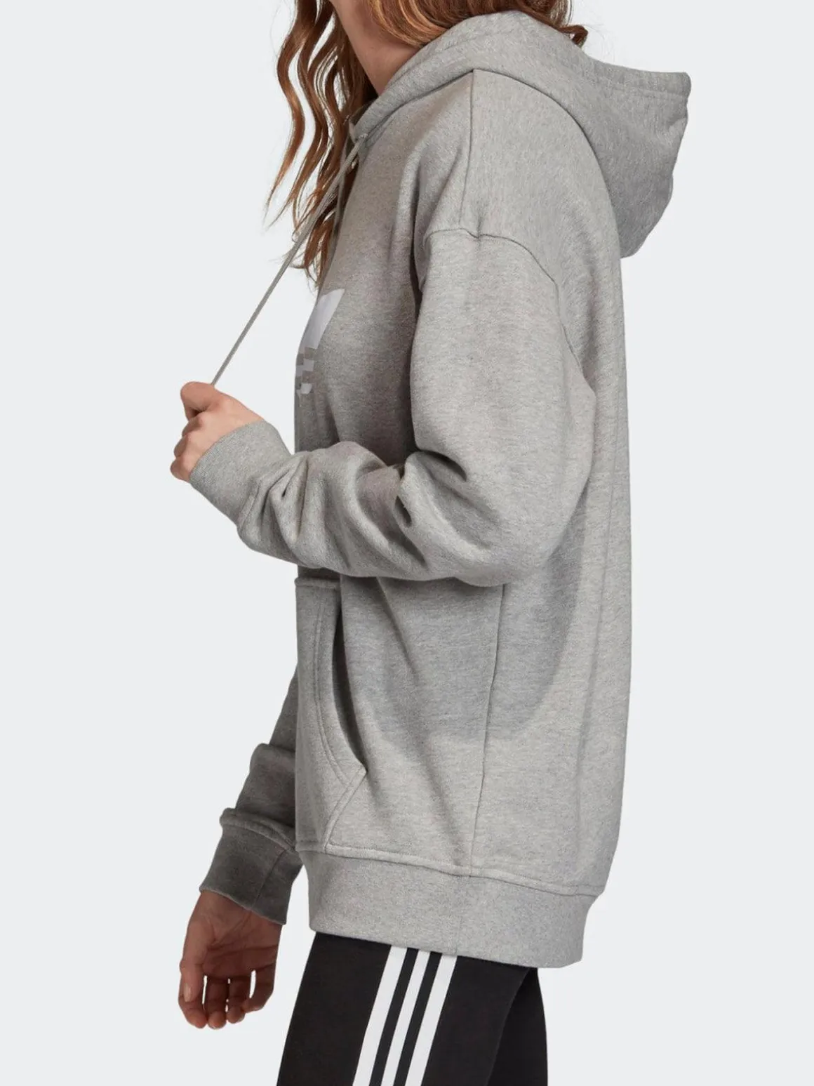 Adidas Trefoil Hoodie FM3304 Felpa con cappuccio