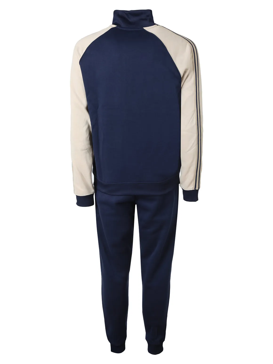 Aki Completo tuta da uomo full zip con interno felpato - blu scuro