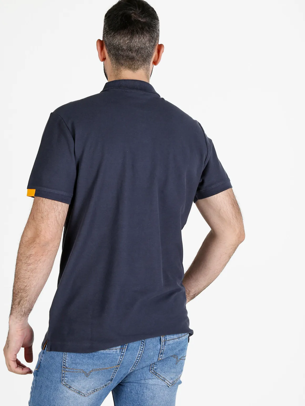 Aki Polo da uomo in cotone a maniche corte