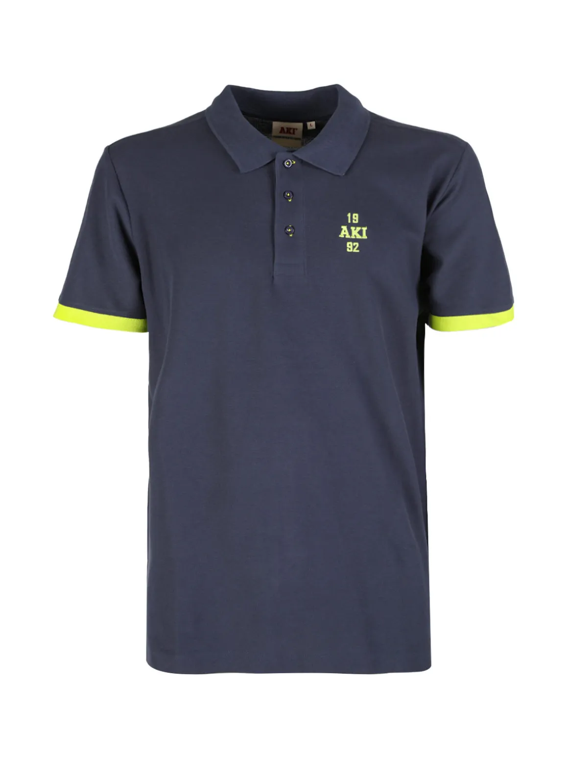 Aki Polo da uomo in cotone a maniche corte