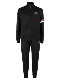 Aki Tuta da uomo 2 pezzi in misto cotone con zip intera
