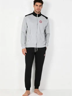 Aki Tuta sportiva da uomo con zip intera