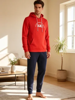 Aki Tuta uomo sportiva con cappuccio