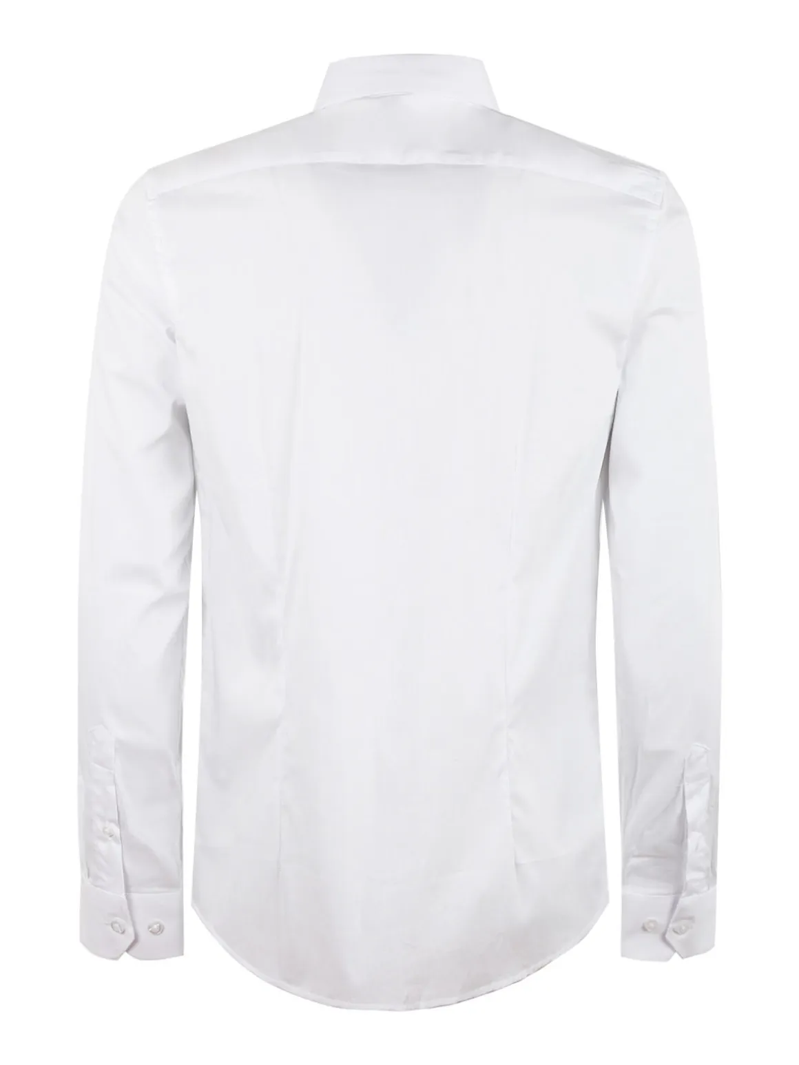 Akusawa Camicia uomo slim fit tinta unita