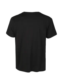Aky T-shirt uomo in cotone tinta unita - nero