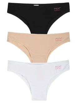 Alviero Martini Confezione da 3 brasiliana donna in cotone stretch