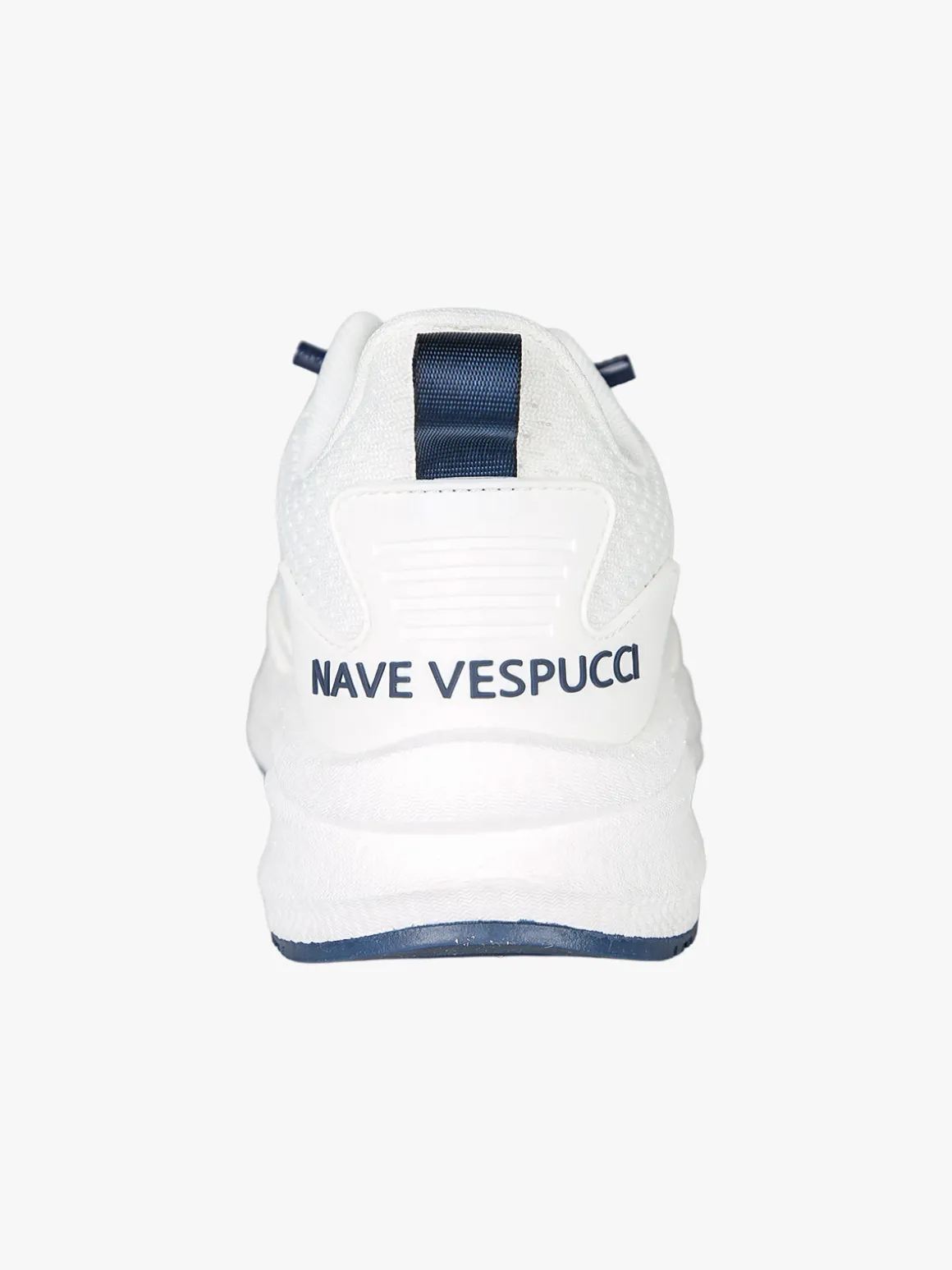 Amerigo Vespucci Sneakers da uomo con lacci elastici - bianco