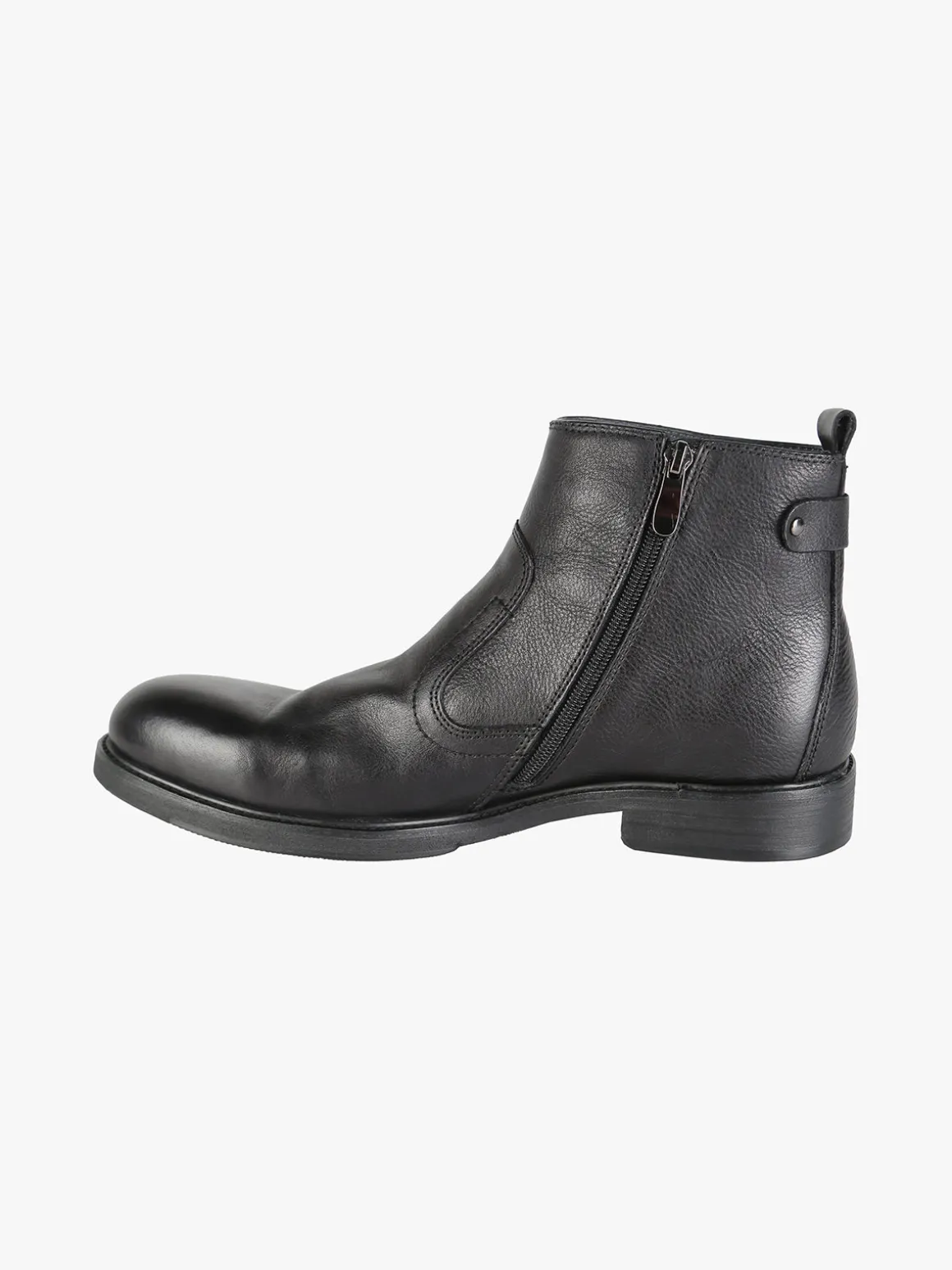 Amerigo Vespucci Stivaletti in pelle da uomo con zip