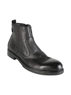 Amerigo Vespucci Stivaletti in pelle da uomo con zip