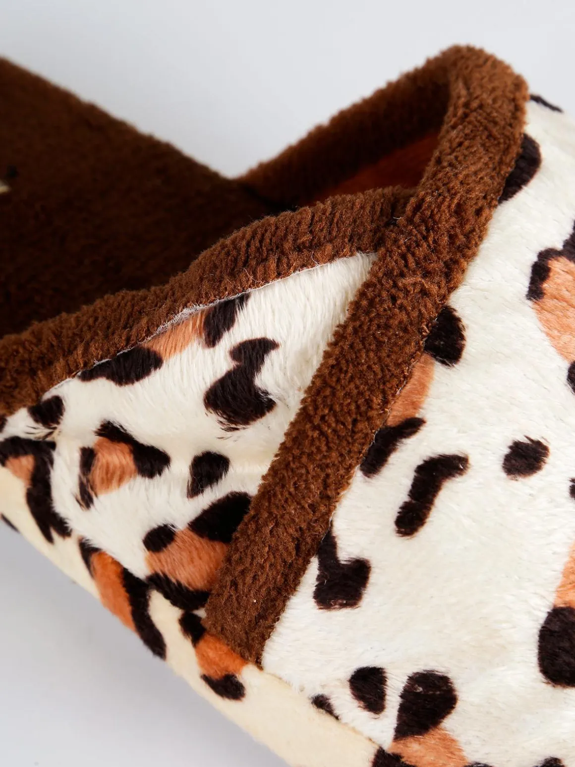 Amix Pantofole leoparfate in tessuto