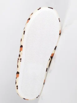 Amix Pantofole leoparfate in tessuto