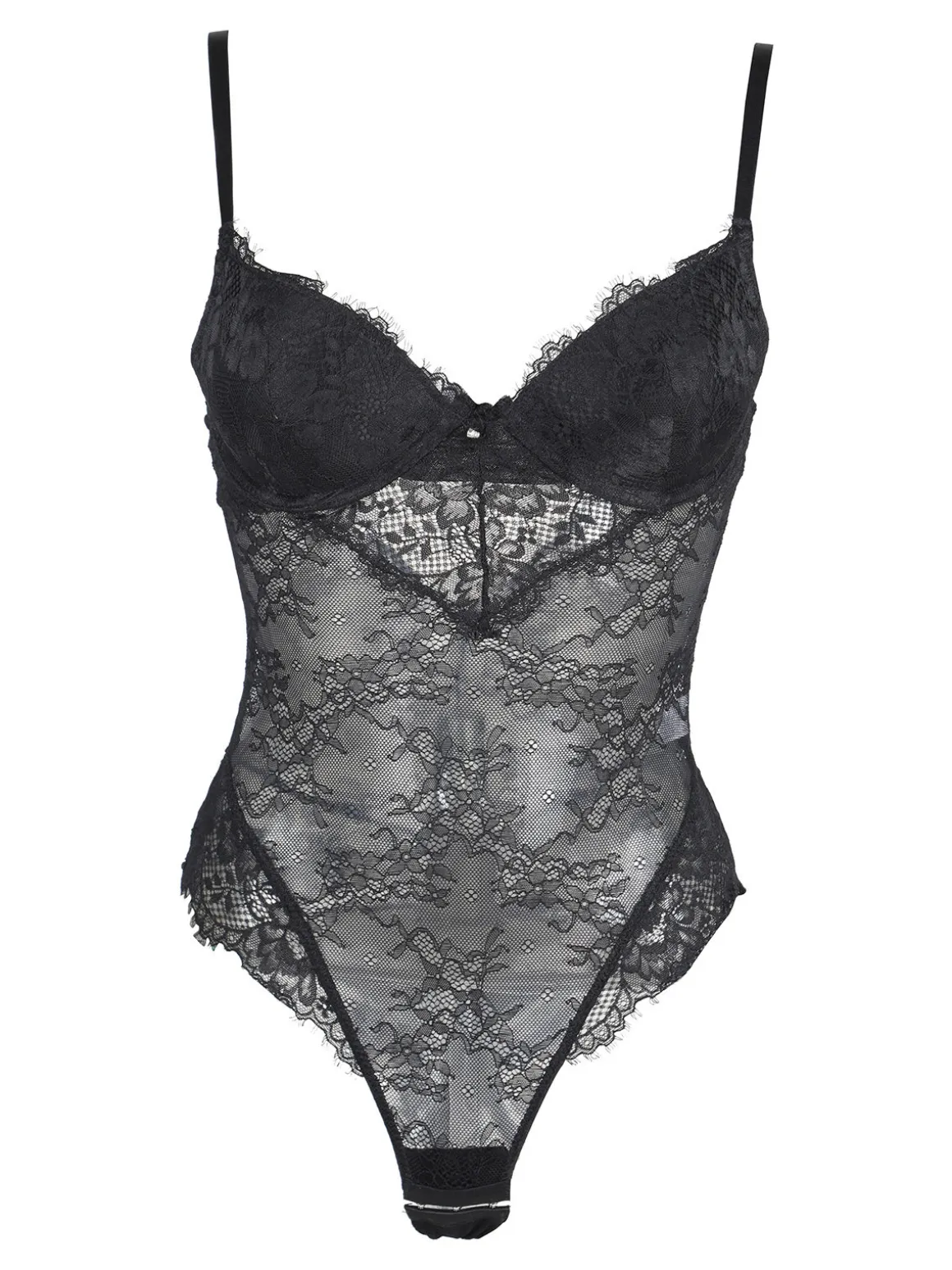 Ancona Lingerie Body intimo con pizzo