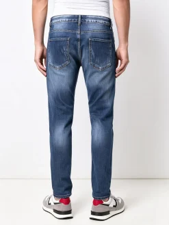 Andrea Falco Jeans da uomo slim fit con strappi - jeans