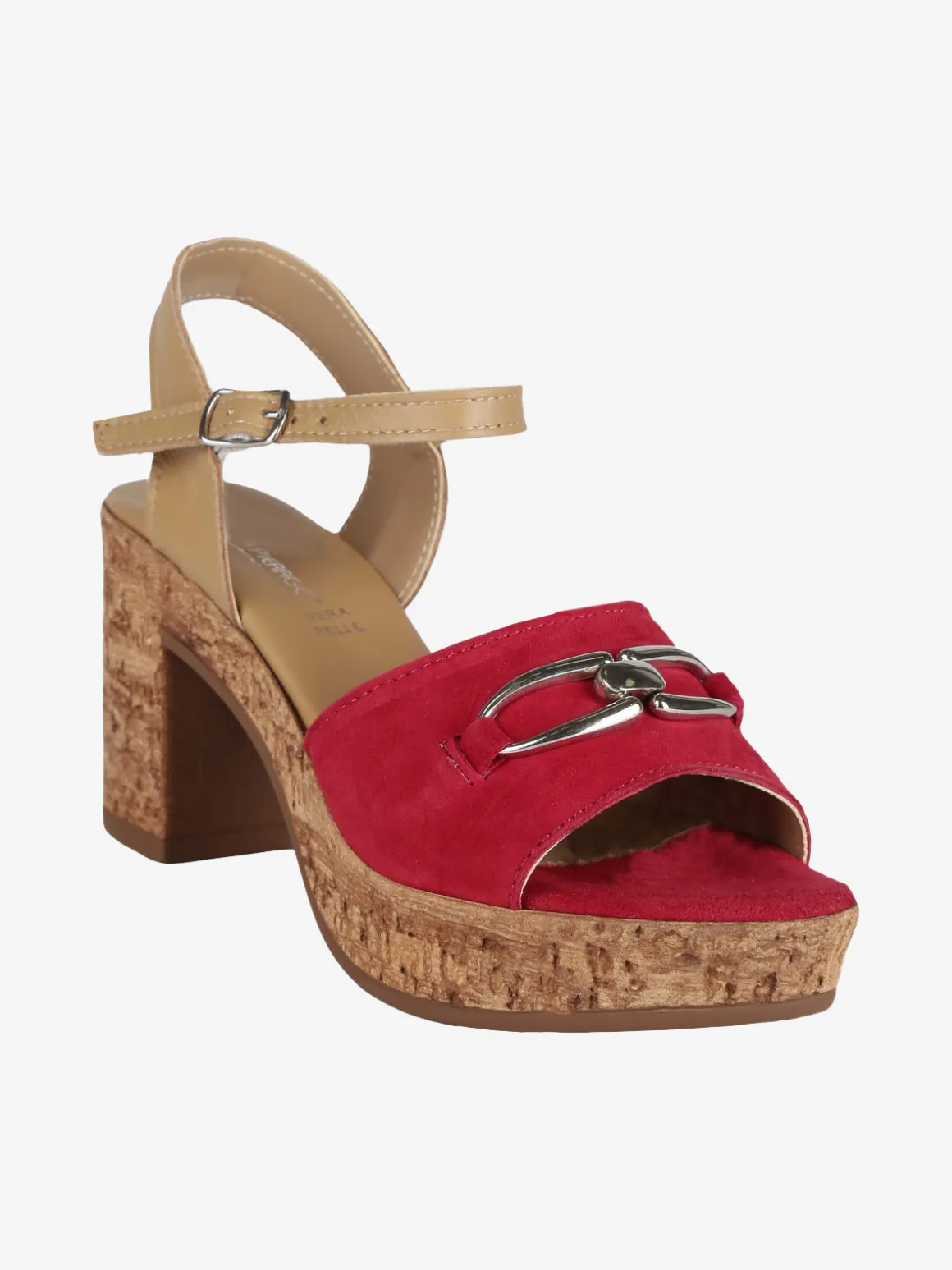 Andrea Pierago Sandali in pelle donna con fibbia