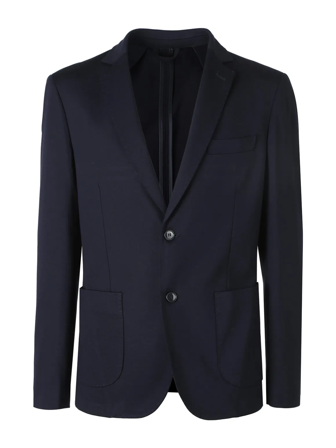 Andy Don B Blazer uomo classico con tasche - blu scuro