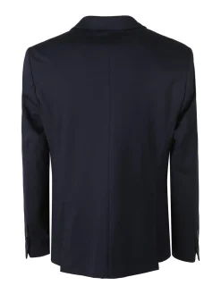 Andy Don B Blazer uomo classico con tasche - blu scuro