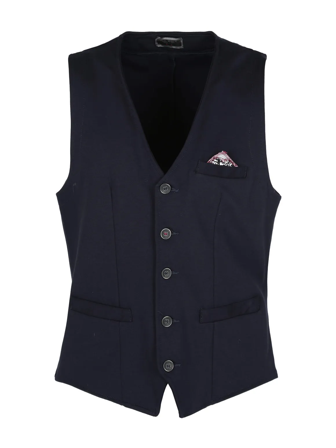 Andy Don B Gilet classico da uomo con bottoni
