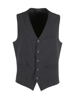 Andy Don B Gilet uomo con stampe - nero