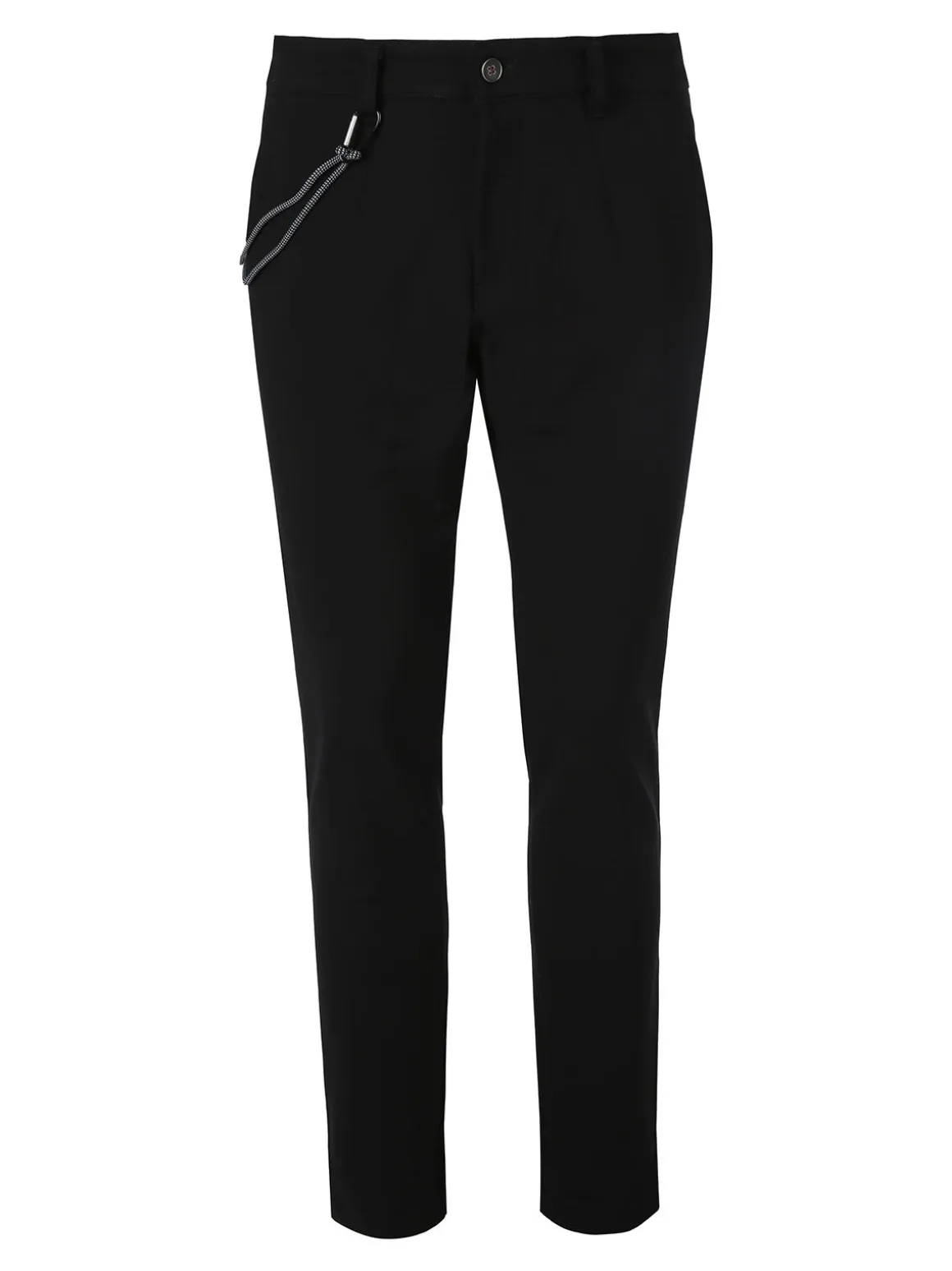 Andy Don B Pantaloni casual da uomo elasticizzati - nero