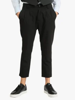 Andy Don B Pantaloni eleganti da uomo con pences