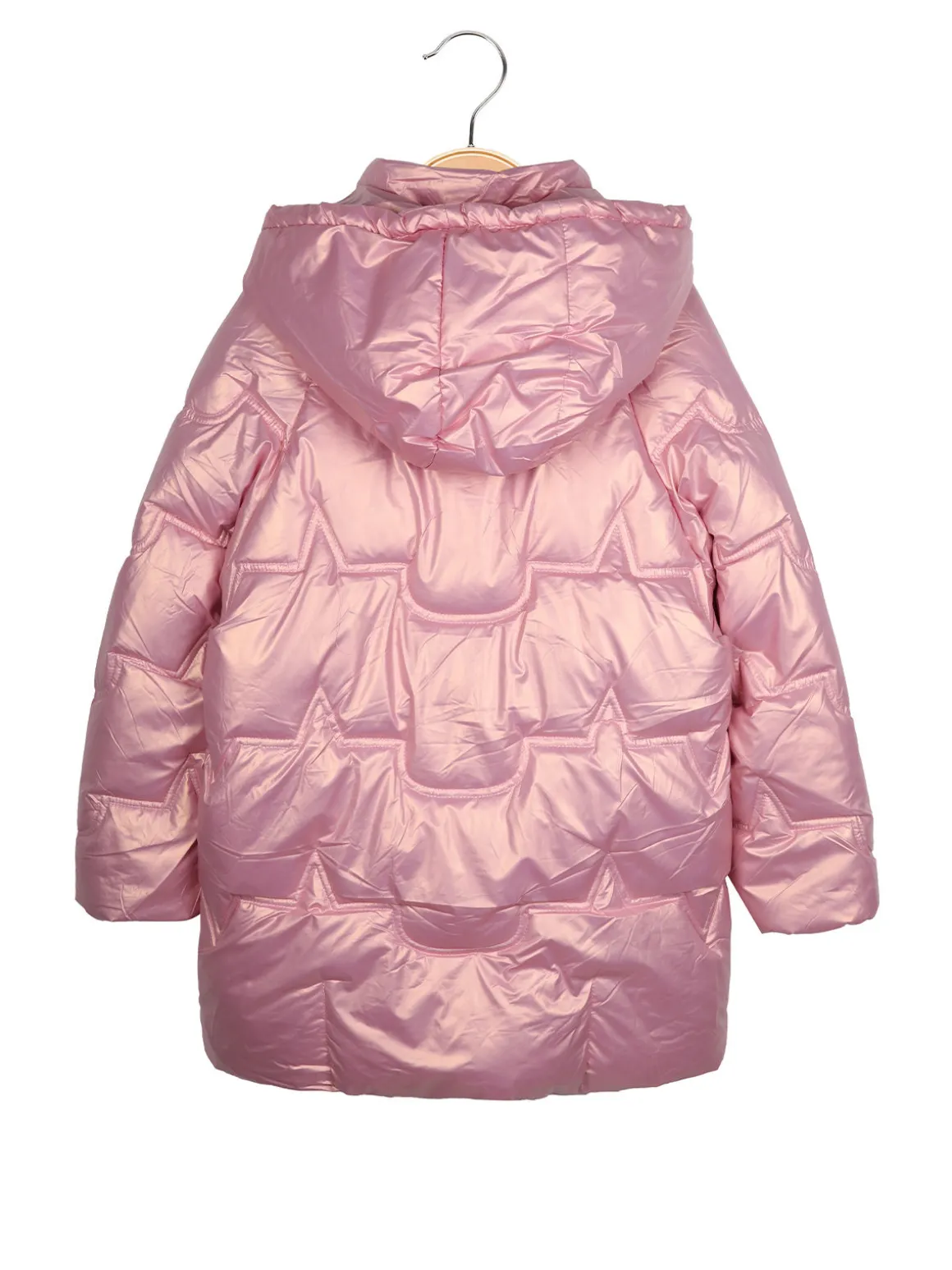 Angel Kids Piumino imbottito da bambina con cappuccio