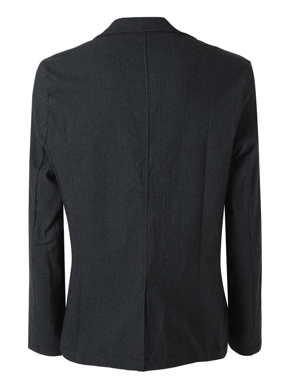 Ange Wear Blazer casual da uomo con bottoni - nero