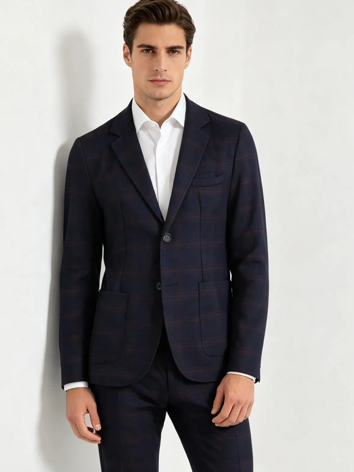 Ange Wear Blazer uomo a quadri
