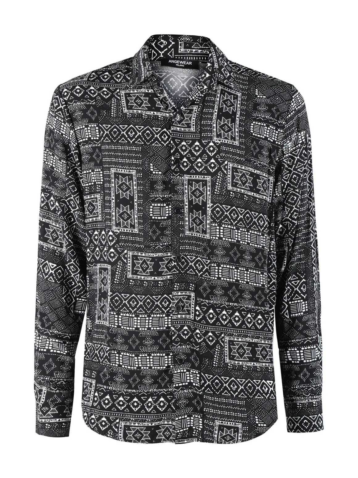 Ange Wear Camicia uomo leggera con stampe
