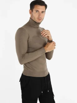 Ange Wear Dolcevita da uomo in maglia