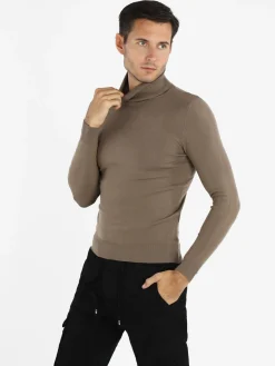 Ange Wear Dolcevita da uomo in maglia