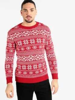Ange Wear Maglione da uomo natalizio
