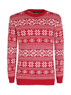 Ange Wear Maglione da uomo natalizio