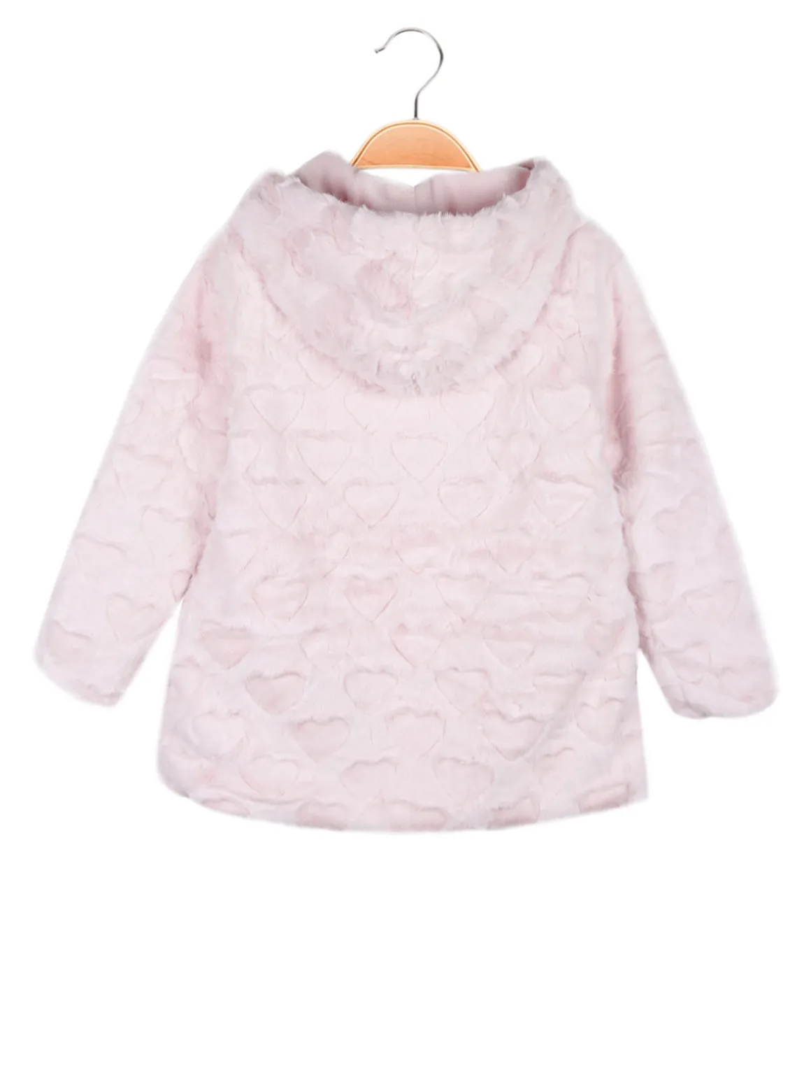 Aosilian Giacca da bambina in ecopelliccia con cappuccio