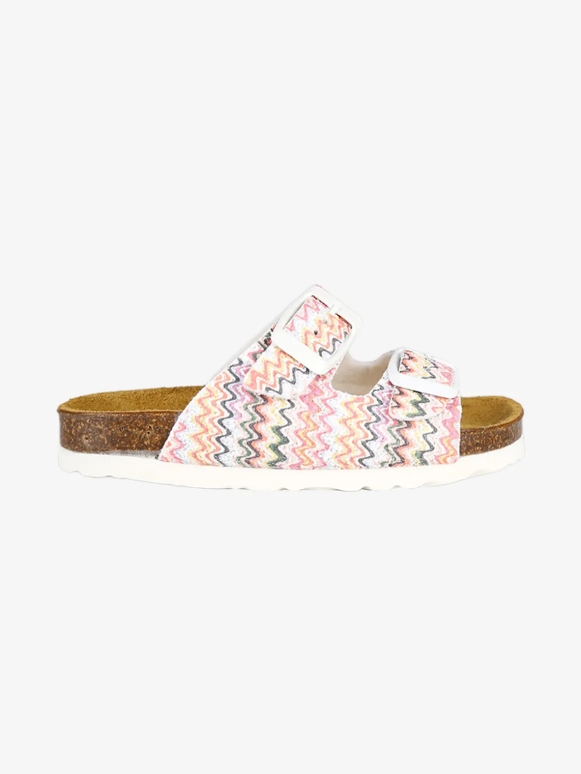 A Piedi Liberi Ciabatte da bambina con fibbie