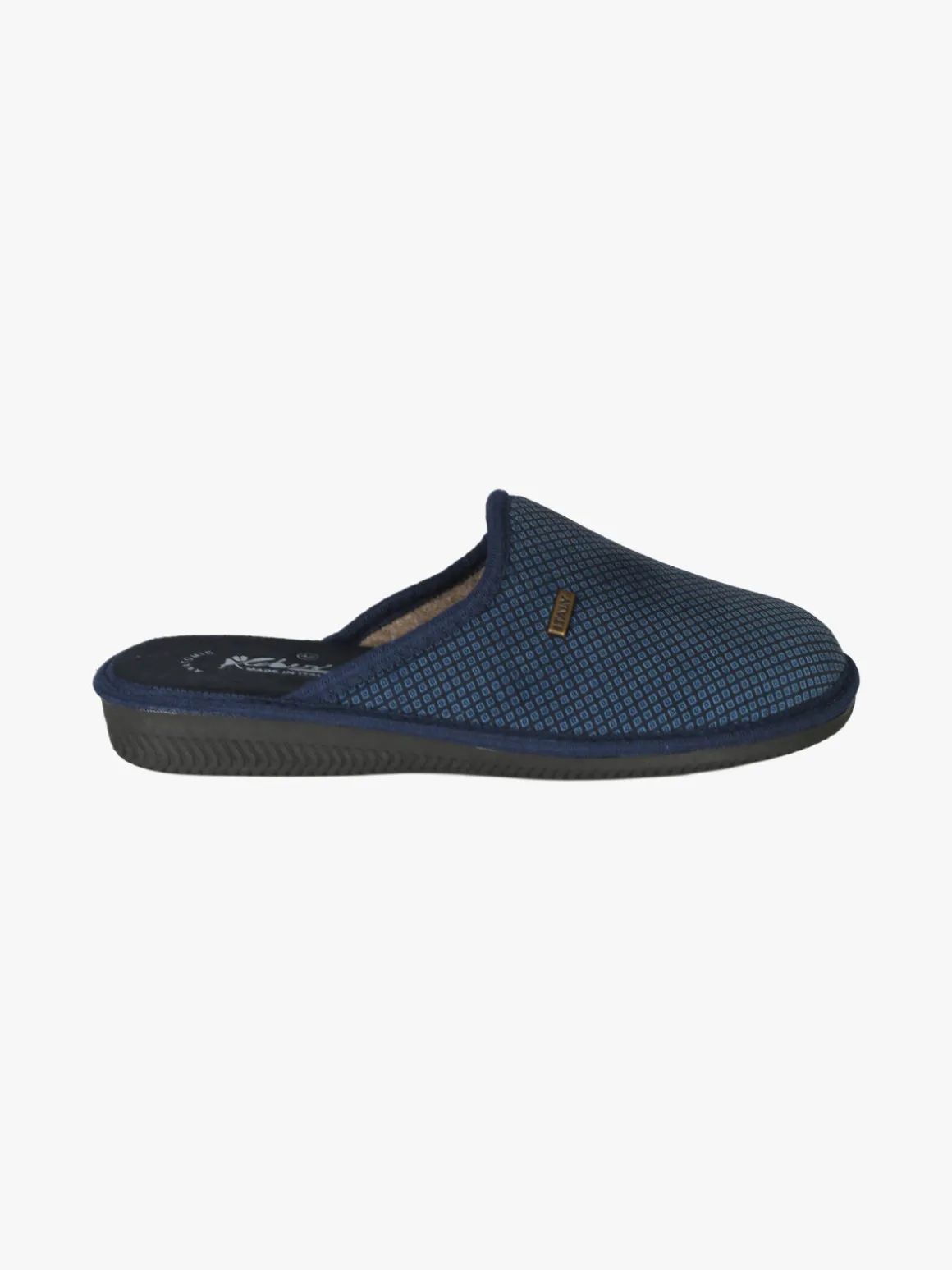 A Piedi Liberi Pantofole uomo in velluto - blu scuro