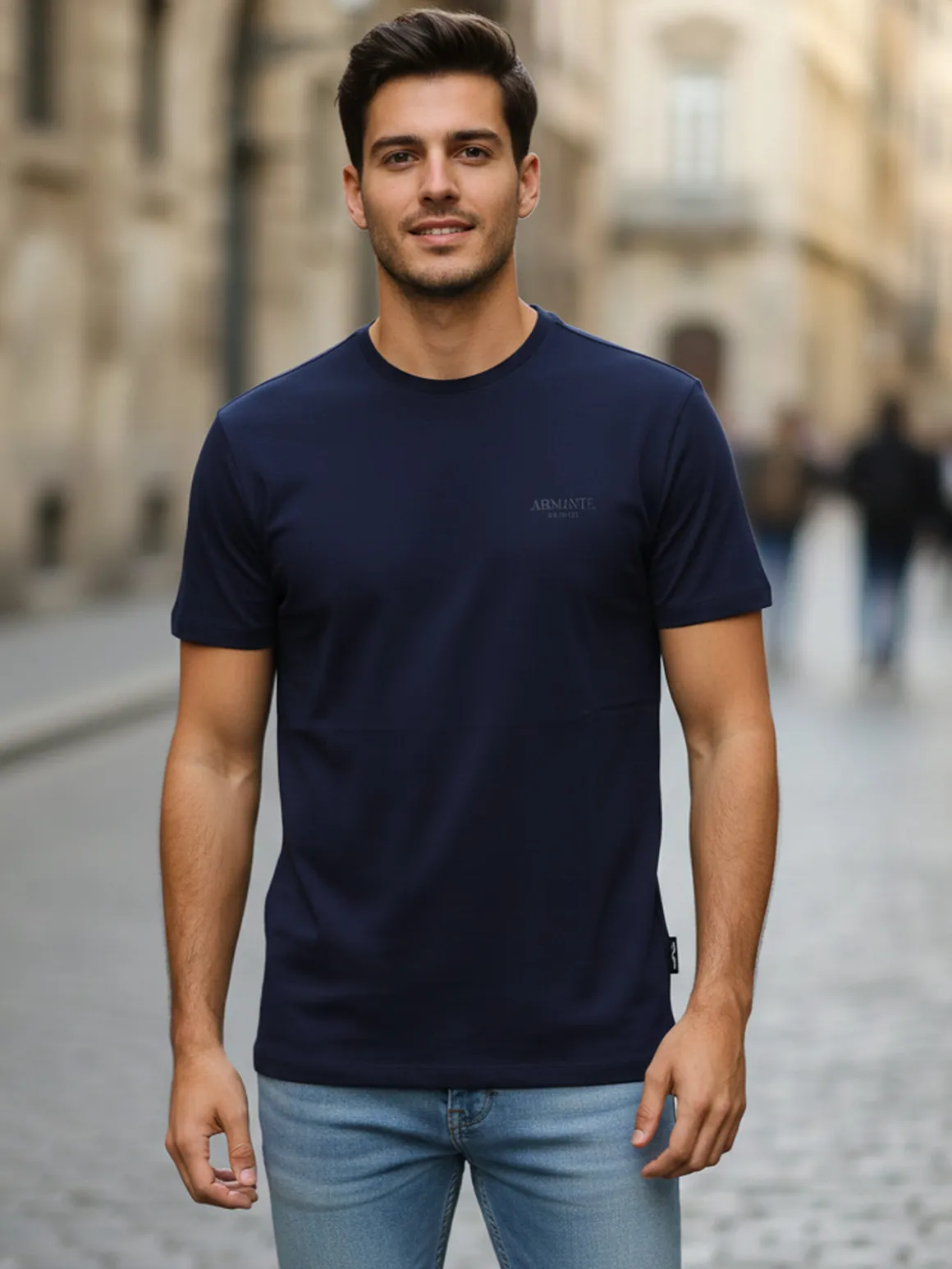 Armata Di Mare T-shirt da uomo in cotone - blu