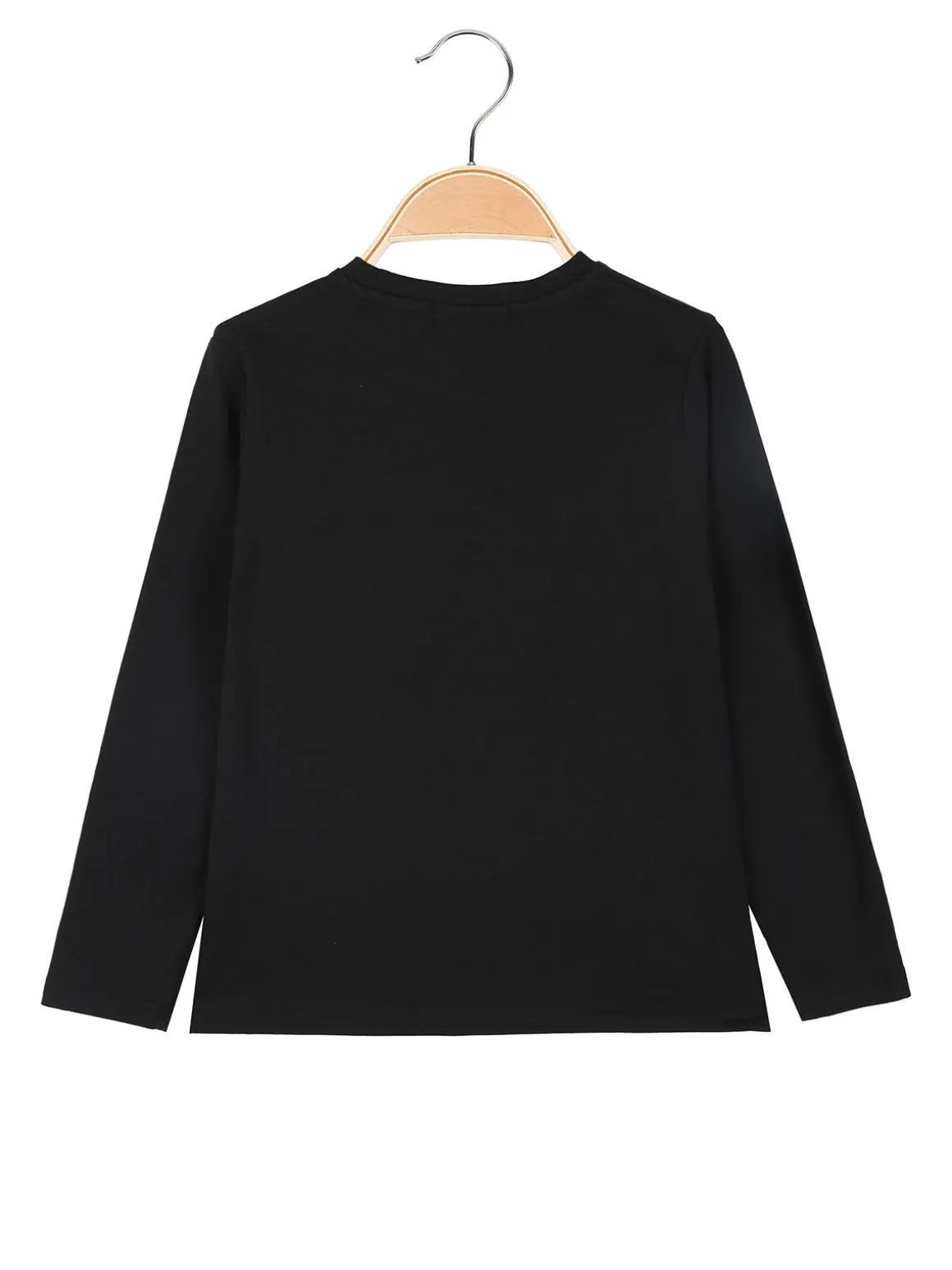 Armata Militare T-shirt da bambino a maniche lunghe con stampa - nero