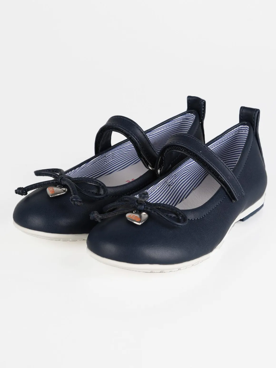 Asso Ballerine blu con fiocco