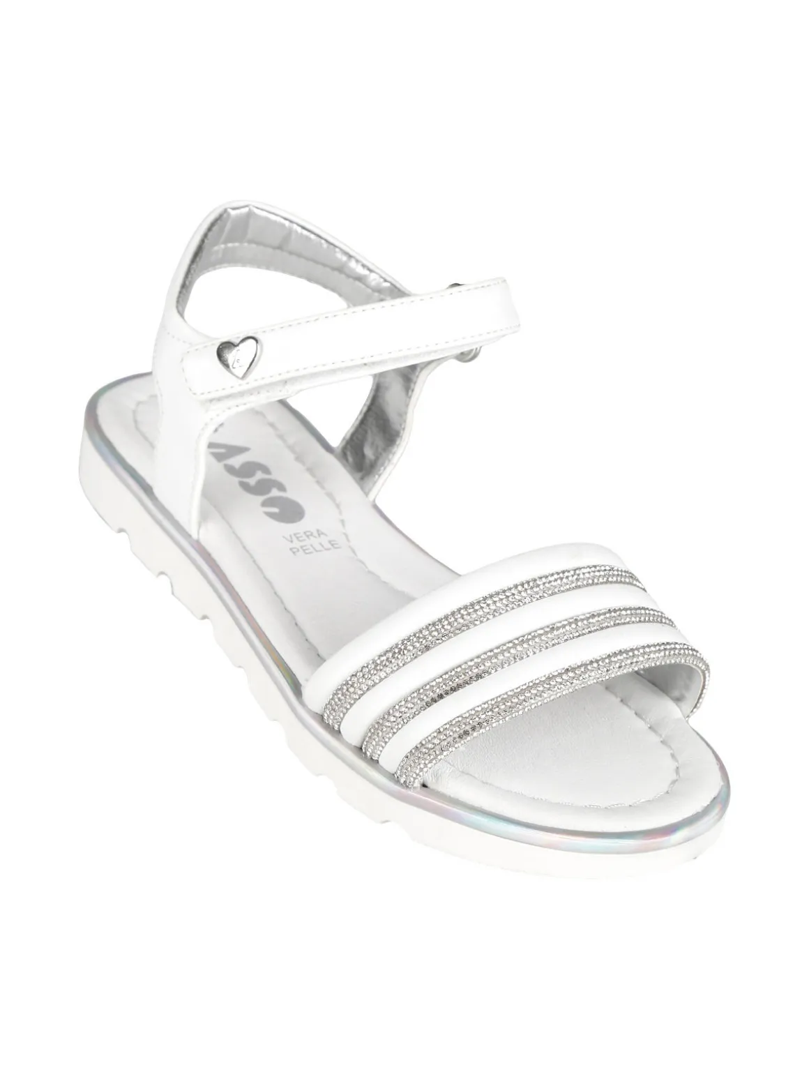 Asso Sandali da bambina con strass