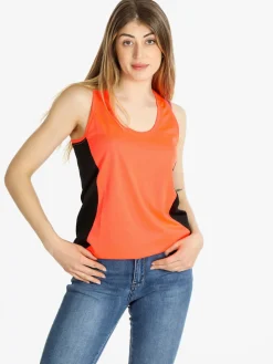 Athl Dpt Canotta sportiva donna bicolor