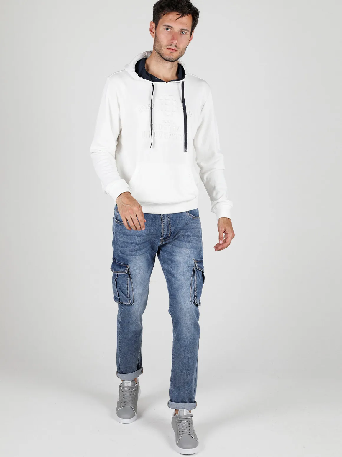Athl Dpt Felpa da uomo con cappuccio