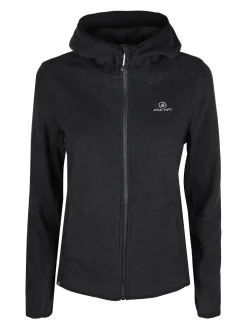 Athl Dpt Felpa donna in pile con cappuccio e zip