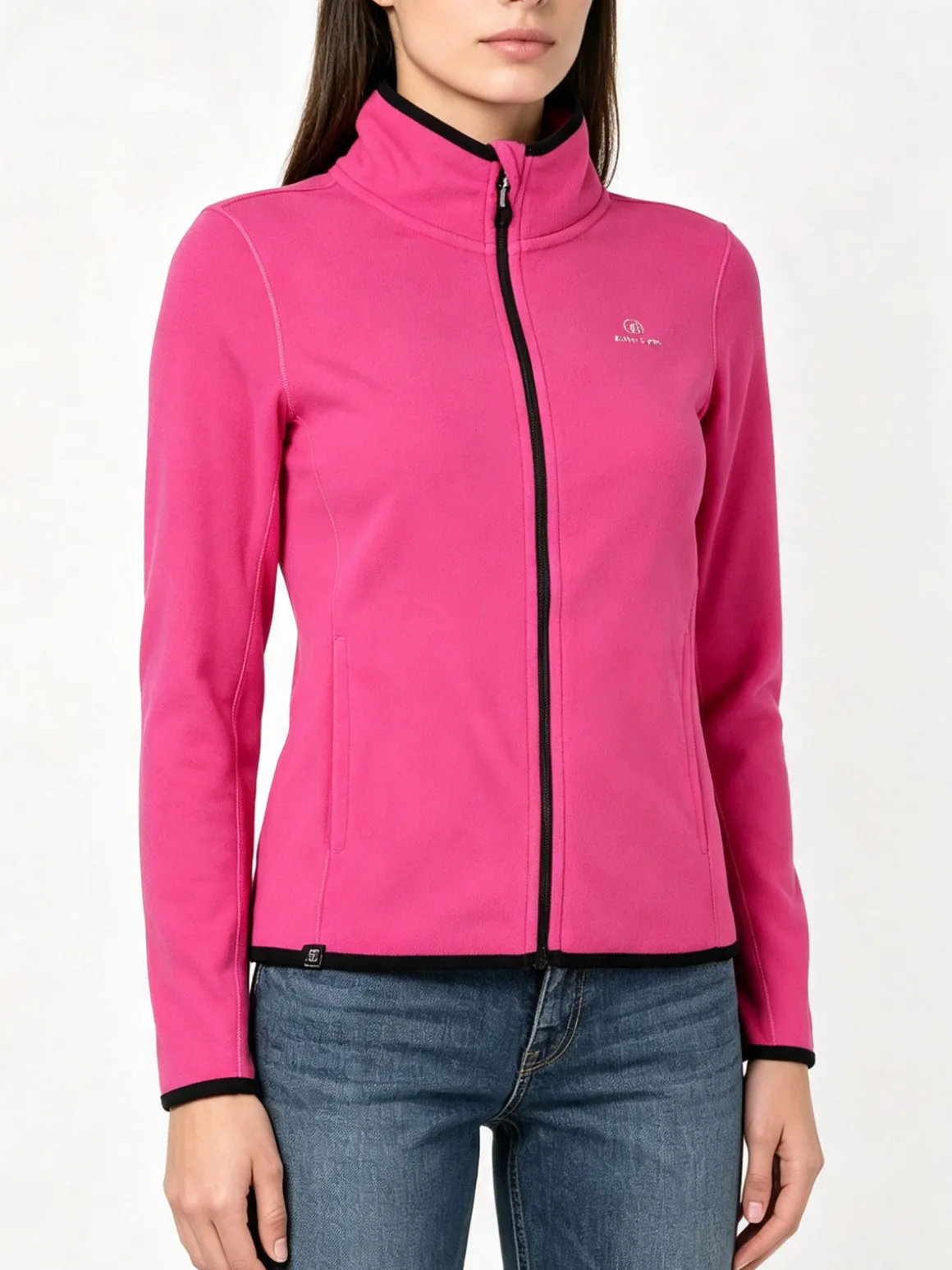 Athl Dpt Felpa donna in pile full zip