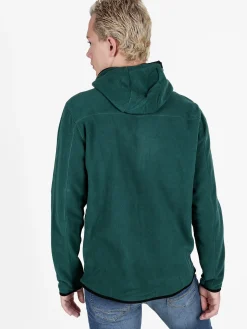 Athl Dpt Felpa in pile da uomo con cappuccio e zip