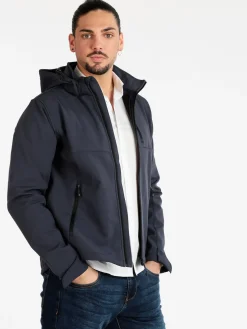 Athl Dpt Giacca a vento da uomo con cappuccio