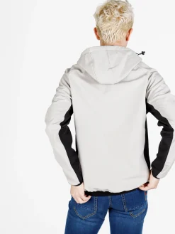 Athl Dpt Giacca da uomo impermeabile con cappuccio e zip