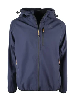 Athl Dpt Giacca da uomo impermeabile con cappuccio e zip