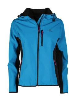 Athl Dpt Giacca donna sportiva impermeabile con cappuccio e zip